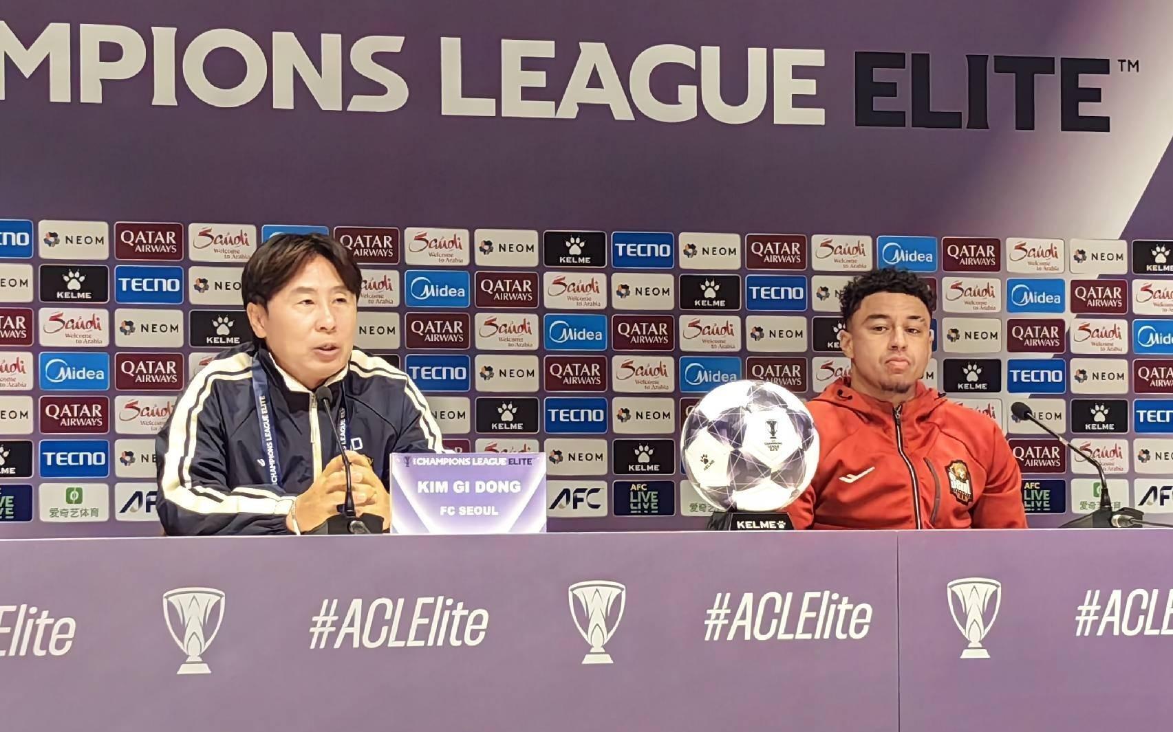 林加德：贏下比賽是因為動力，尤其面對剛拿下中超冠軍的隊伍