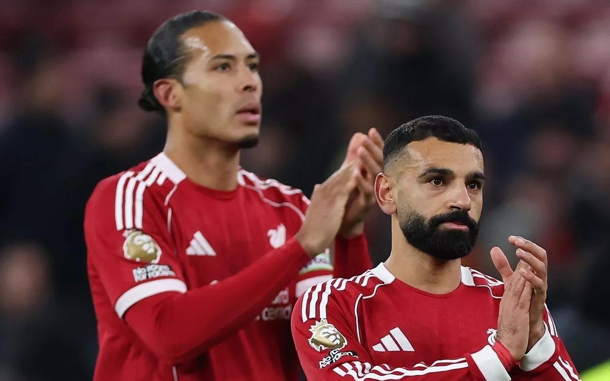 范戴克：我需要萨拉赫这位领袖，但每个