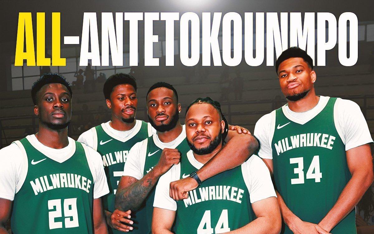 美媒:雄鹿可以签下字母哥5兄弟组建一套全阿德托昆博阵容