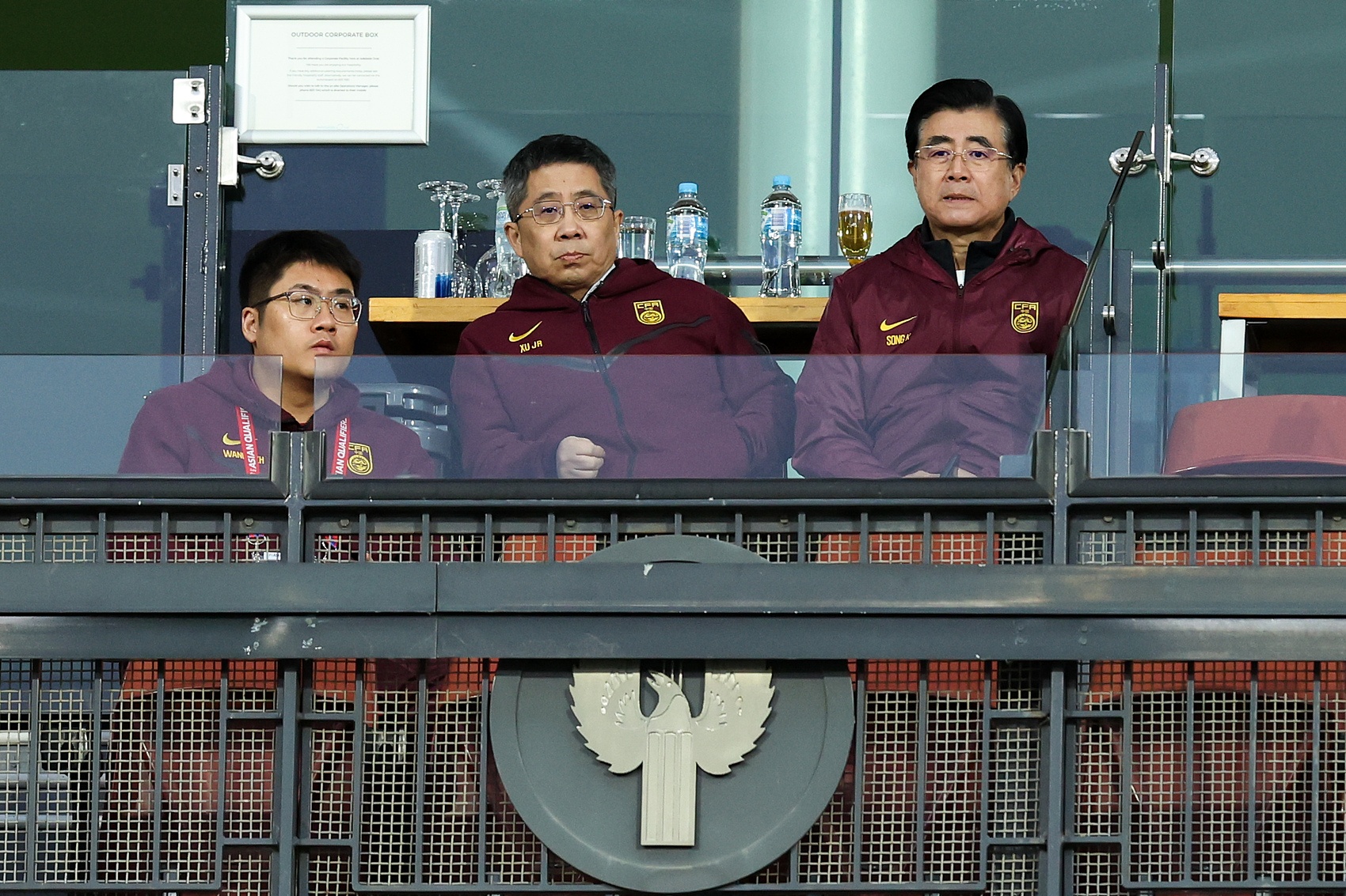 北青体育：国足今日出征，足协主席、副主席将全程陪伴球队