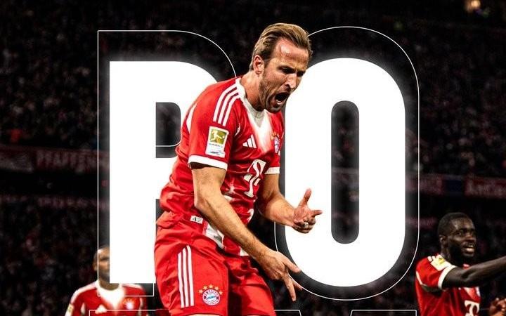 5场比赛打进5球，凯恩当选拜仁10月最佳球员