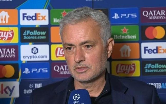 穆里尼奥:我们体能更充沛这听起来像是借口,我们理应赢球