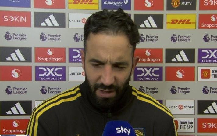 阿莫林：我们从开场就缺少强度，对球队的比赛方式感到沮丧