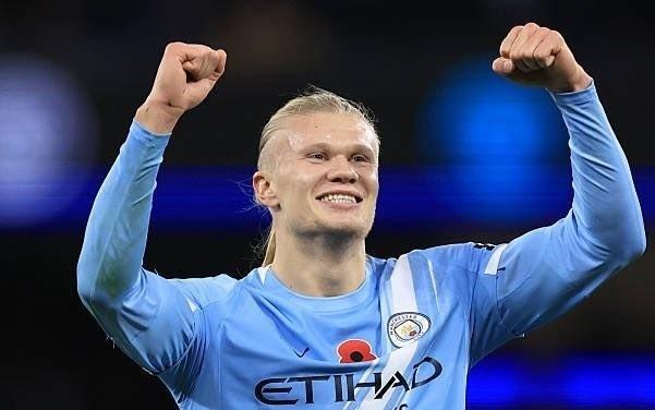 如果对利物浦完成梅开二度,哈兰德将打破英超百球最快纪录