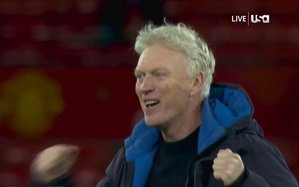 拿下三分，莫耶斯执教生涯首次带队客场战胜曼联