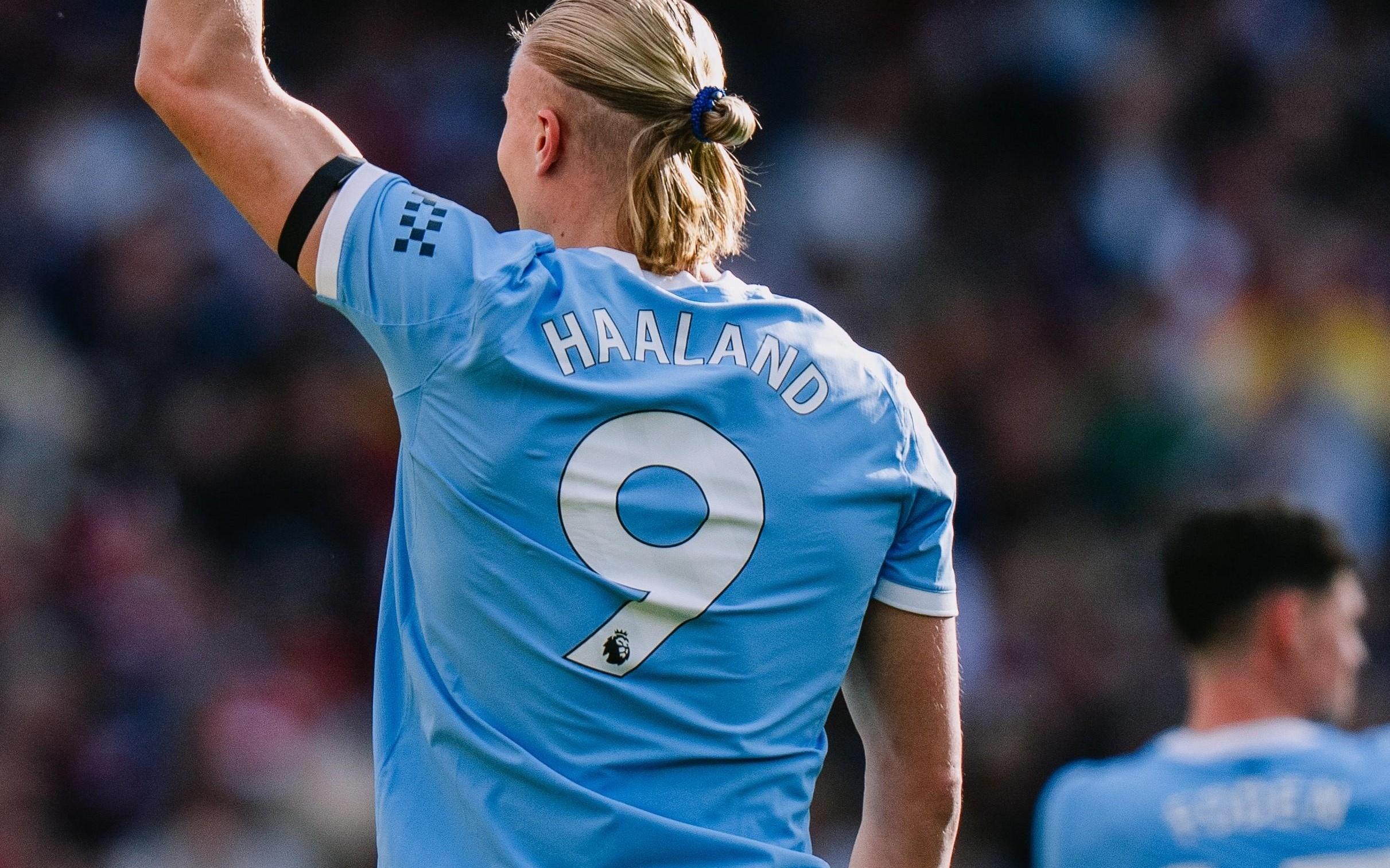 哈兰德英超100球分布:71球左脚11球右脚,1球“其他方式”