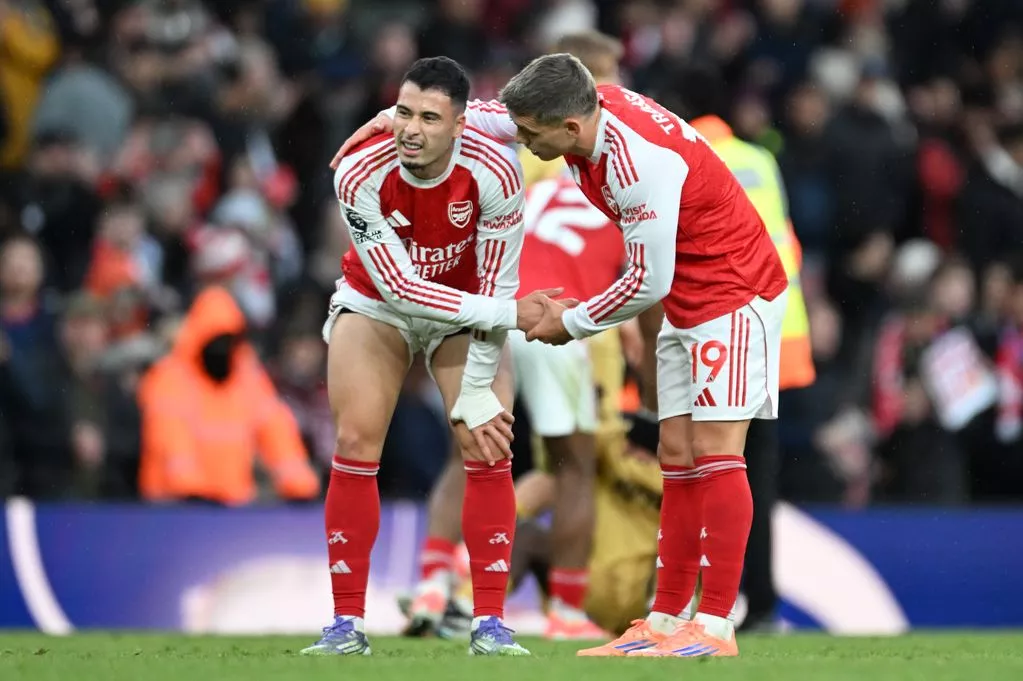 阿森纳遭遇锋线危机,马丁内利确认缺席伯恩利之战