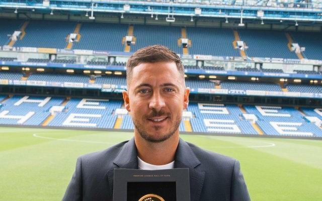 官方:阿扎尔入选英超名人堂