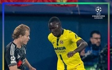 比利亚雷亚尔欧冠六场5平1负排倒数第二,但在西甲暂列第三位