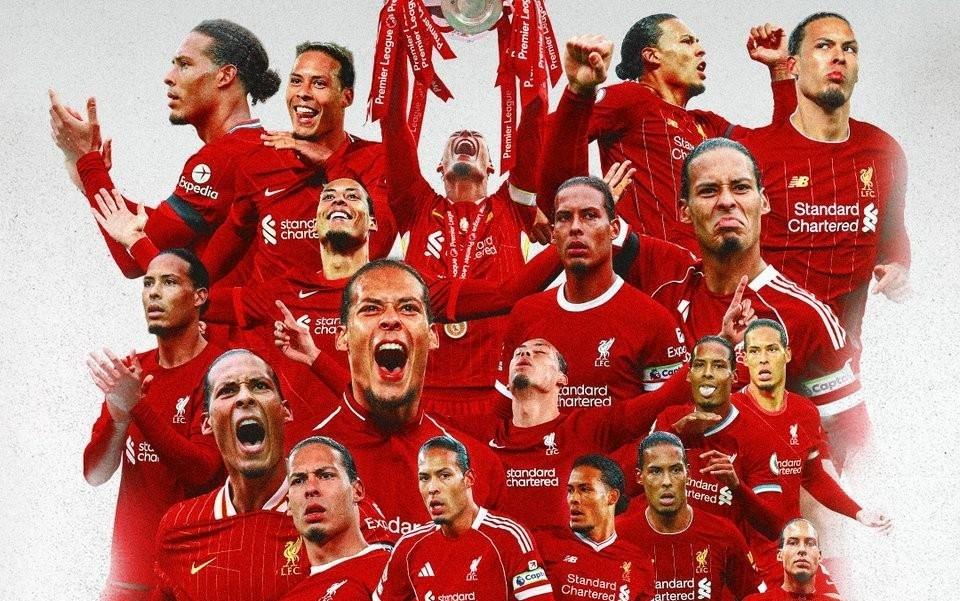 里程碑,范戴克迎来代表利物浦参加的第250场英超比赛