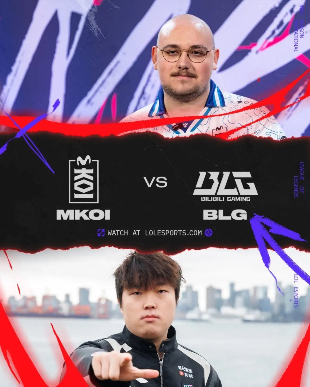 LOL官方发布淘汰赛海报：淘汰赛对阵图！选边权尚未确定