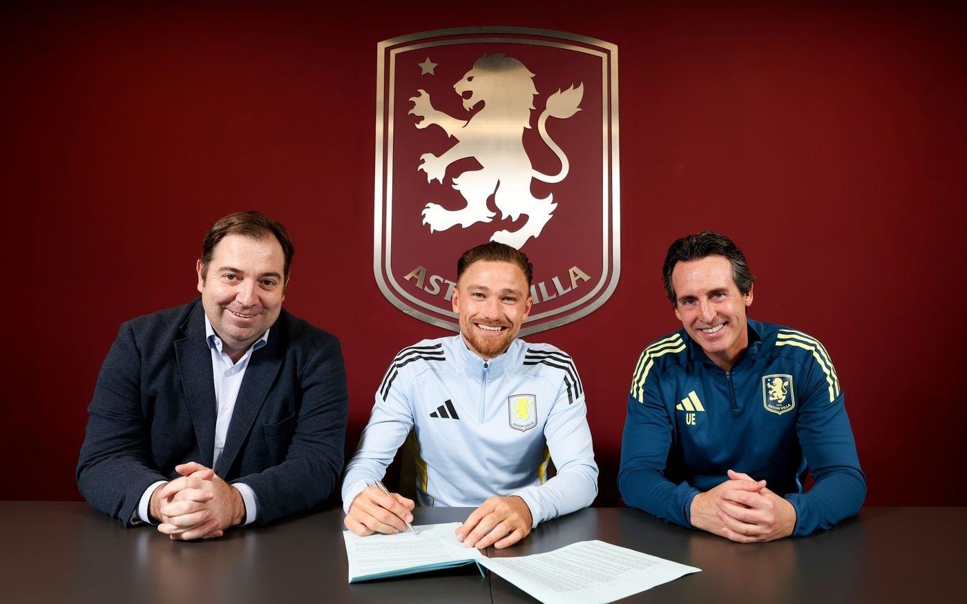 官方:阿斯顿维拉与后卫卡什续约,新合同至2029年