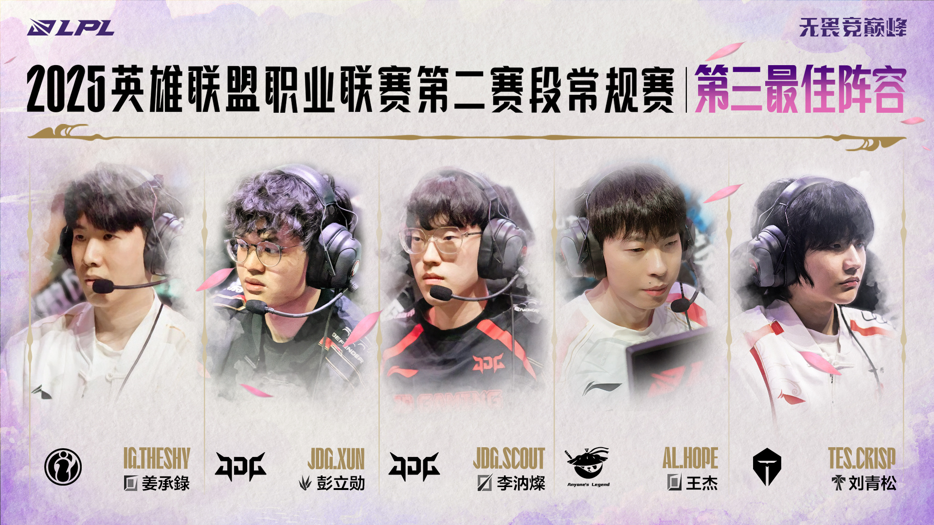 就要无阵的！JDG出局三阵中单+三阵打野+二阵AD被无阵阵容送走