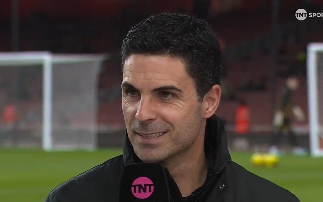 阿尔特塔:防线总是有变化几周以来这就是事实,我们得适应