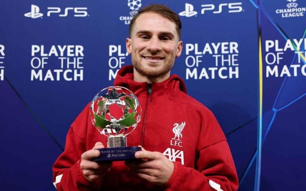 麦卡利斯特：庆祝动作是献给家人的希