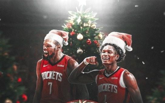 不容易，火箭时隔7年再度在圣诞大战中取胜，卡佩拉两次均出战