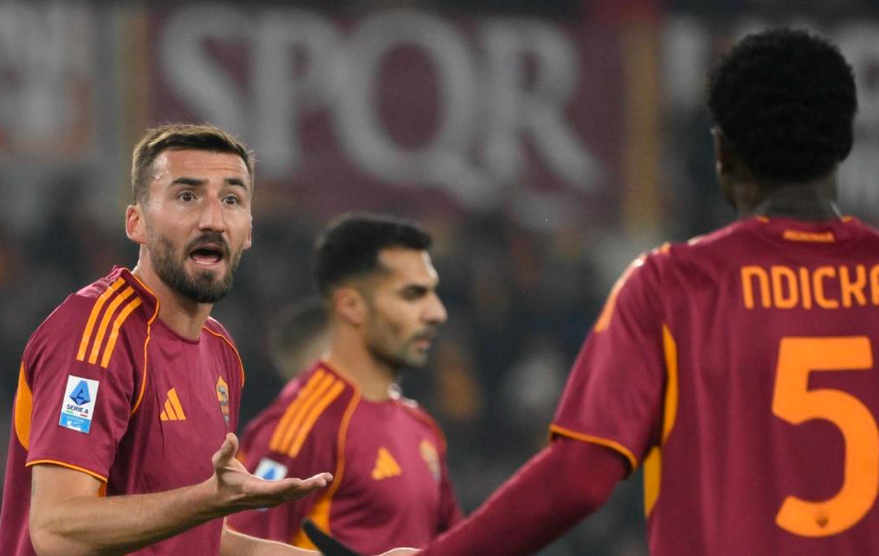 罗马轰然倒下,意甲争冠格局大乱,前4最多只差1分