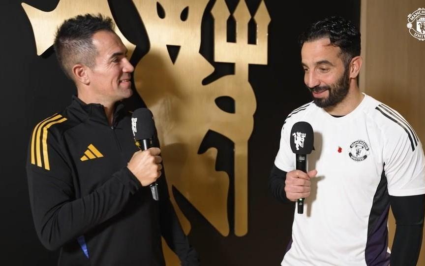 阿莫林:现在队内氛围很好,维持这种氛围的唯一办法就是赢球