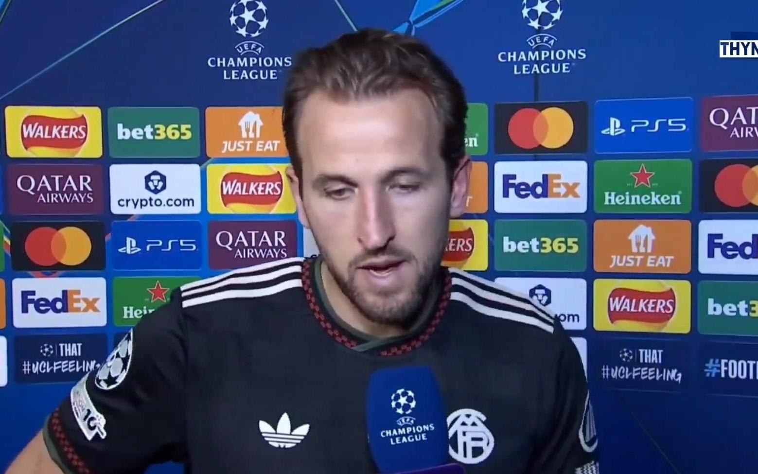 凯恩：现在还不是恐慌的时候，从整场比赛看我们做得还不够