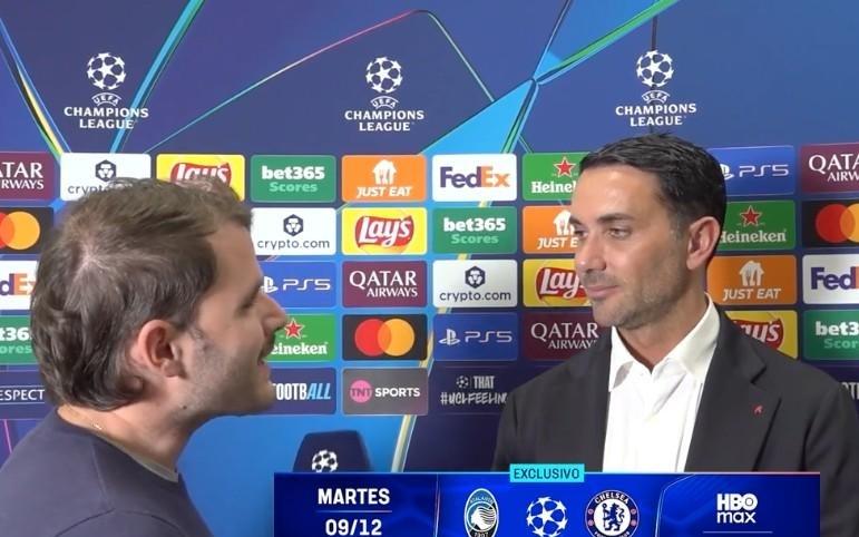 帕拉迪诺:我们和蓝军目前欧冠都是10分,明天我们会全力一搏