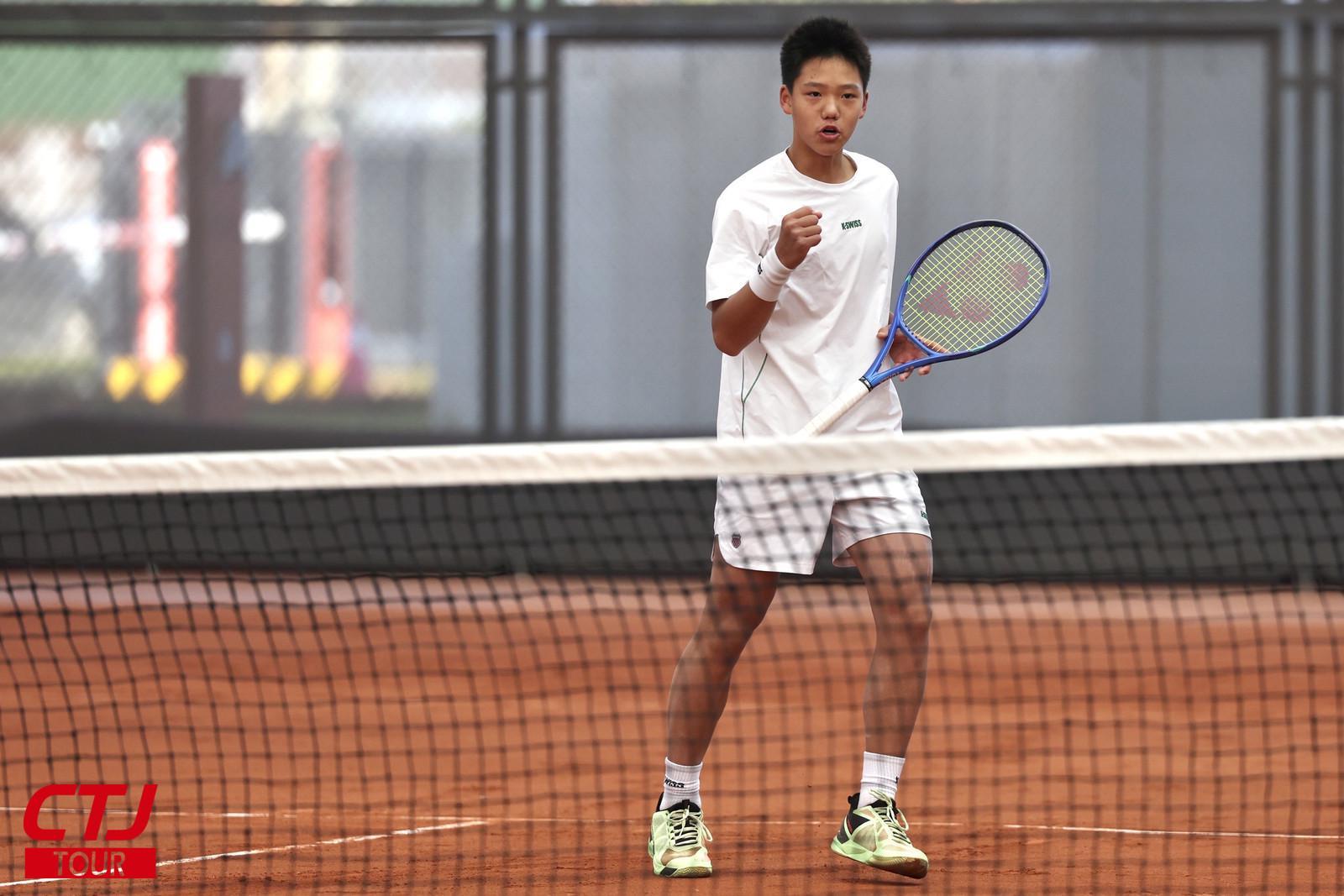 吴禹廷,从旗忠网球中心到温布尔登的中国少年