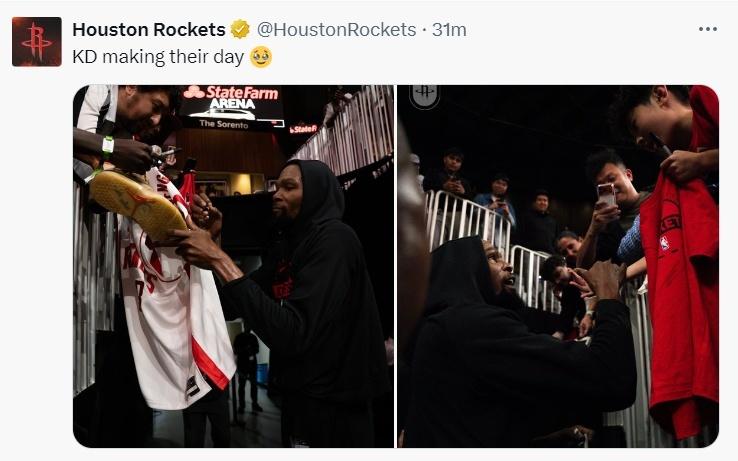 NBA季前赛:火箭大面积轮休仍轻取老鹰谢泼德29+6+6奥科吉28+3