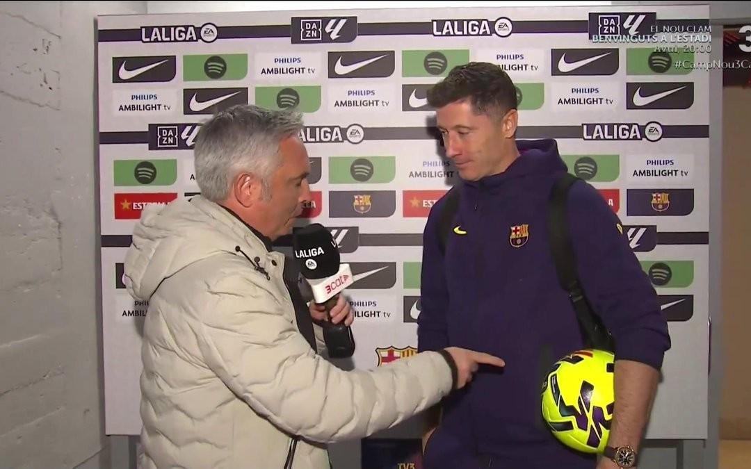 莱万:很开心能回到诺坎普踢球,能在这里进球我感到无比自豪