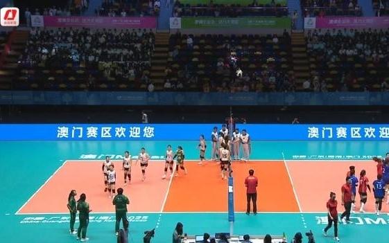 全運會女排：河南隊30輕取澳門隊四戰(zhàn)全勝，朱婷輪休