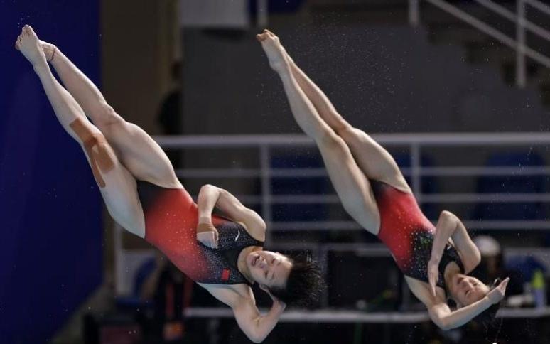 多图直击十五运会跳水项目开赛，陈艺文领衔广东队女团争先