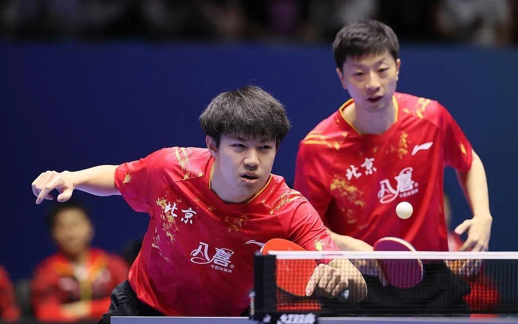马龙、王楚钦率北京乒乓男团获得全运会首胜,明日对阵上海队