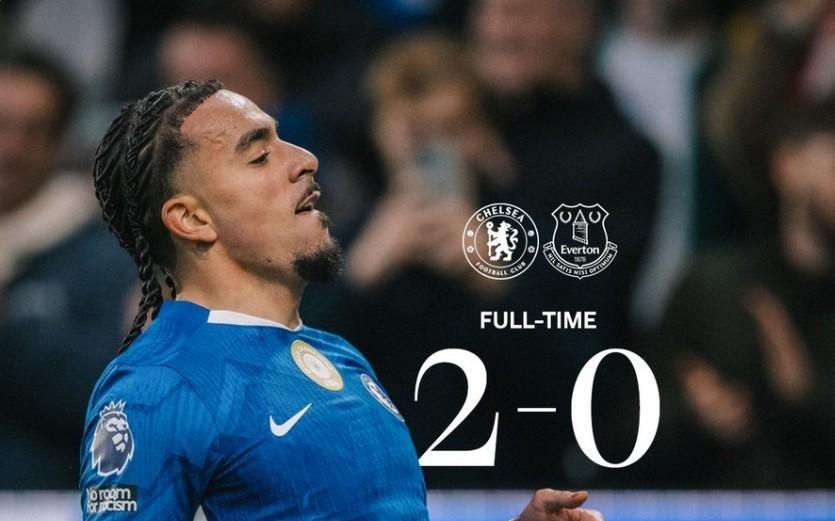 主场20击败埃弗顿,切尔西终结四场比赛不胜纪录