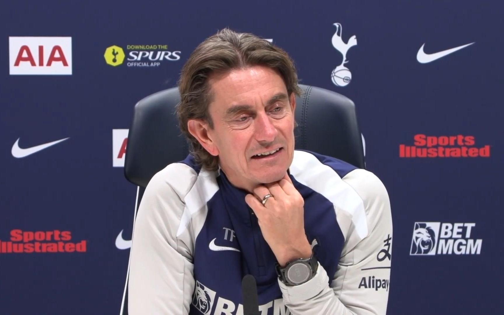 弗兰克：理解你们总问索兰克的事，但我有点烦这个话题了