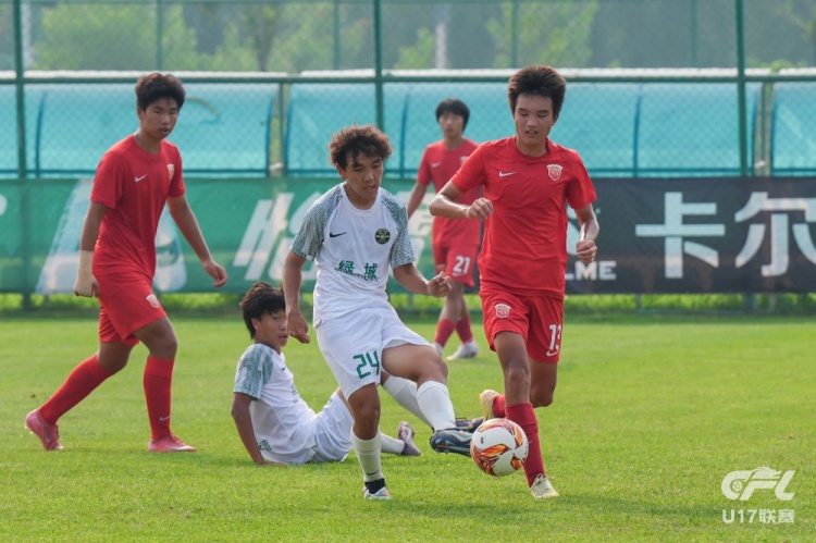 中青赛U17组：海港U17队21浙江U17队，6胜1平排名南区第一
