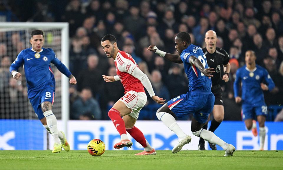 阿森纳11平十人切尔西！近17场不败+5