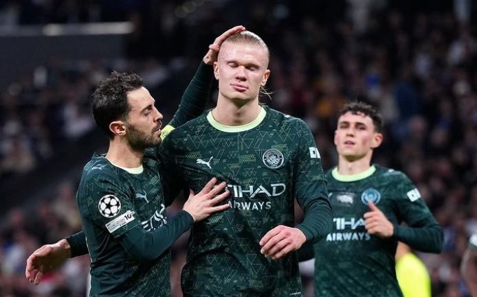 哈兰德本赛季俱乐部+国家队已打进34球,追平C罗1314赛季纪录