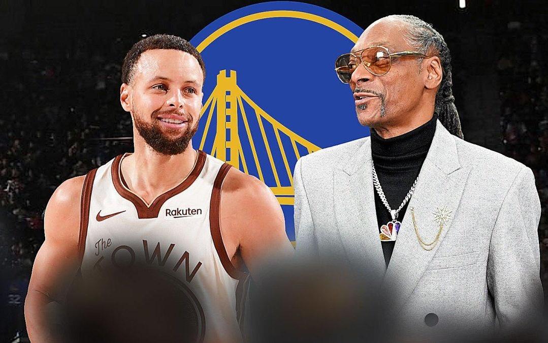 SnoopDogg采访勇士队球星斯蒂芬库里，正如你所期待的那样