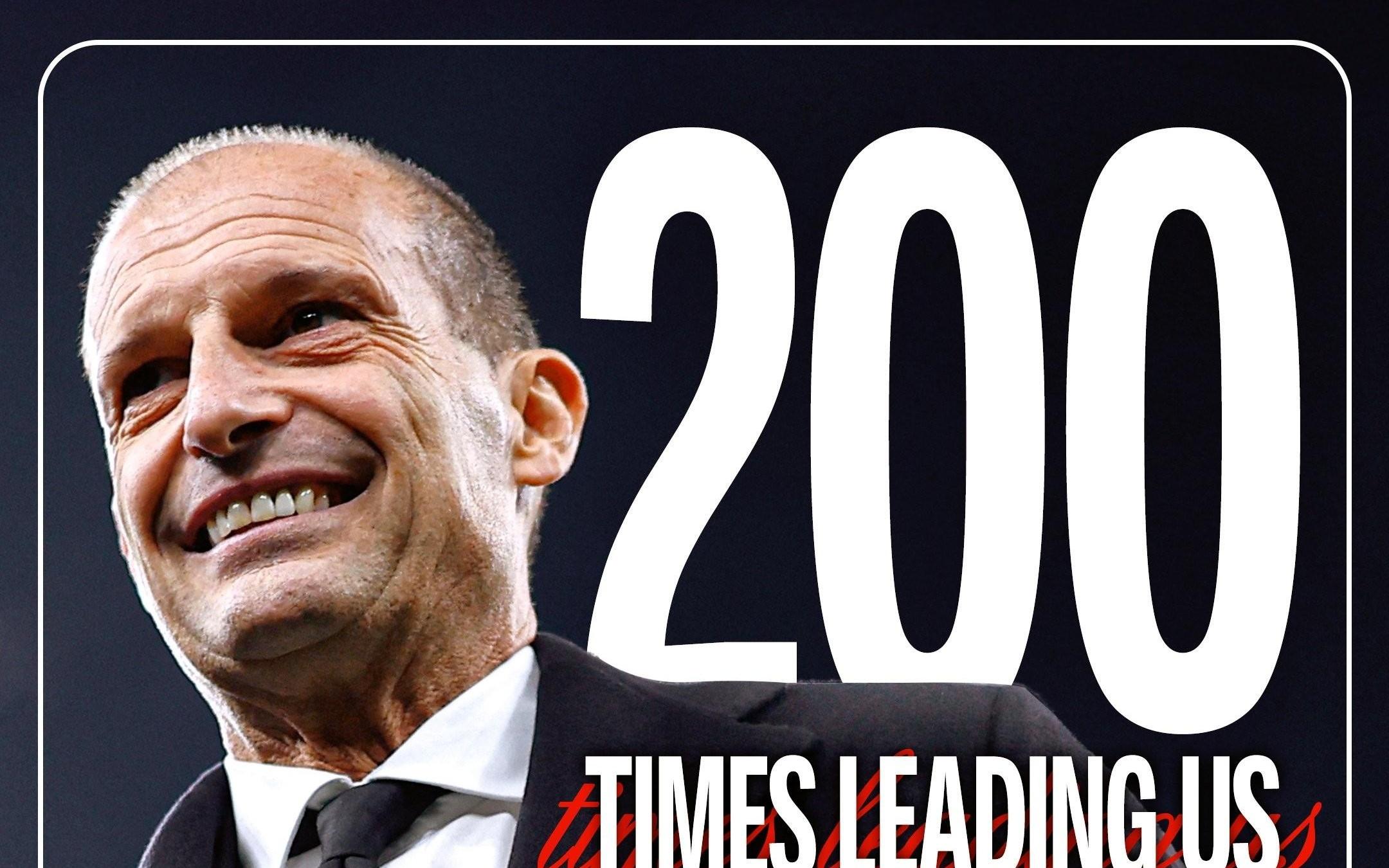 里程碑之战，阿莱格里迎来执教米兰生涯第200场比赛