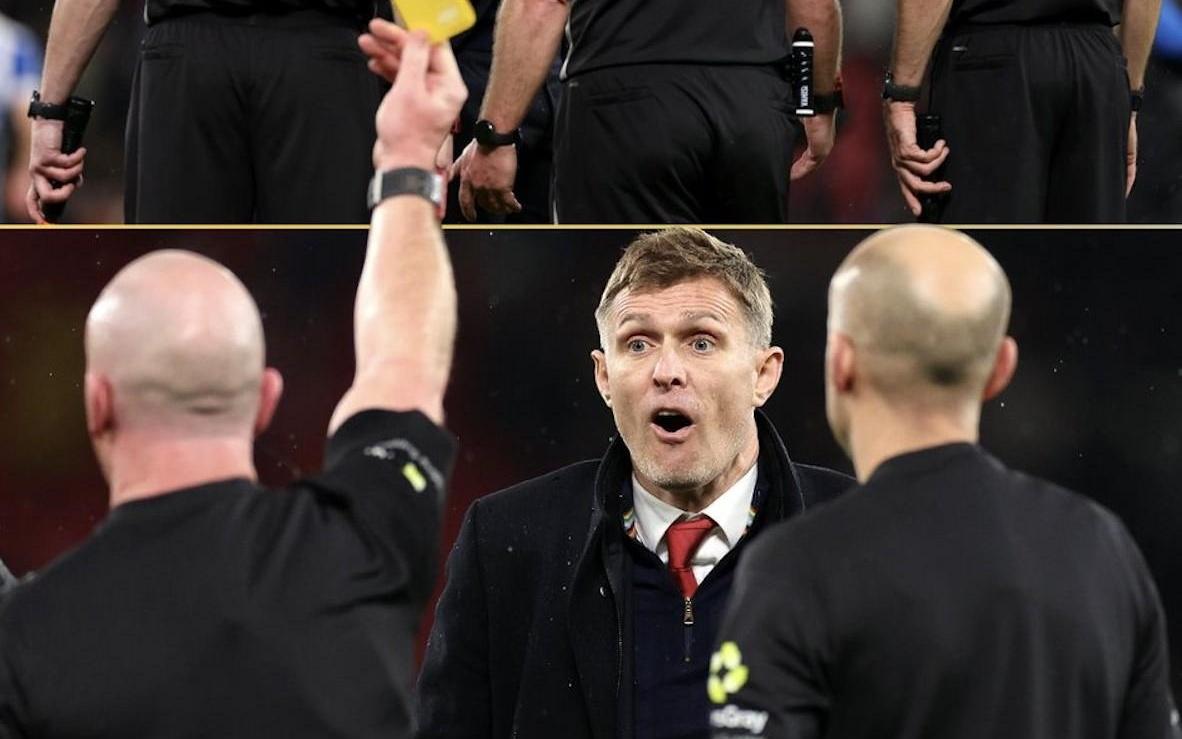 不满判罚，弗莱彻赛后找主裁理论结果