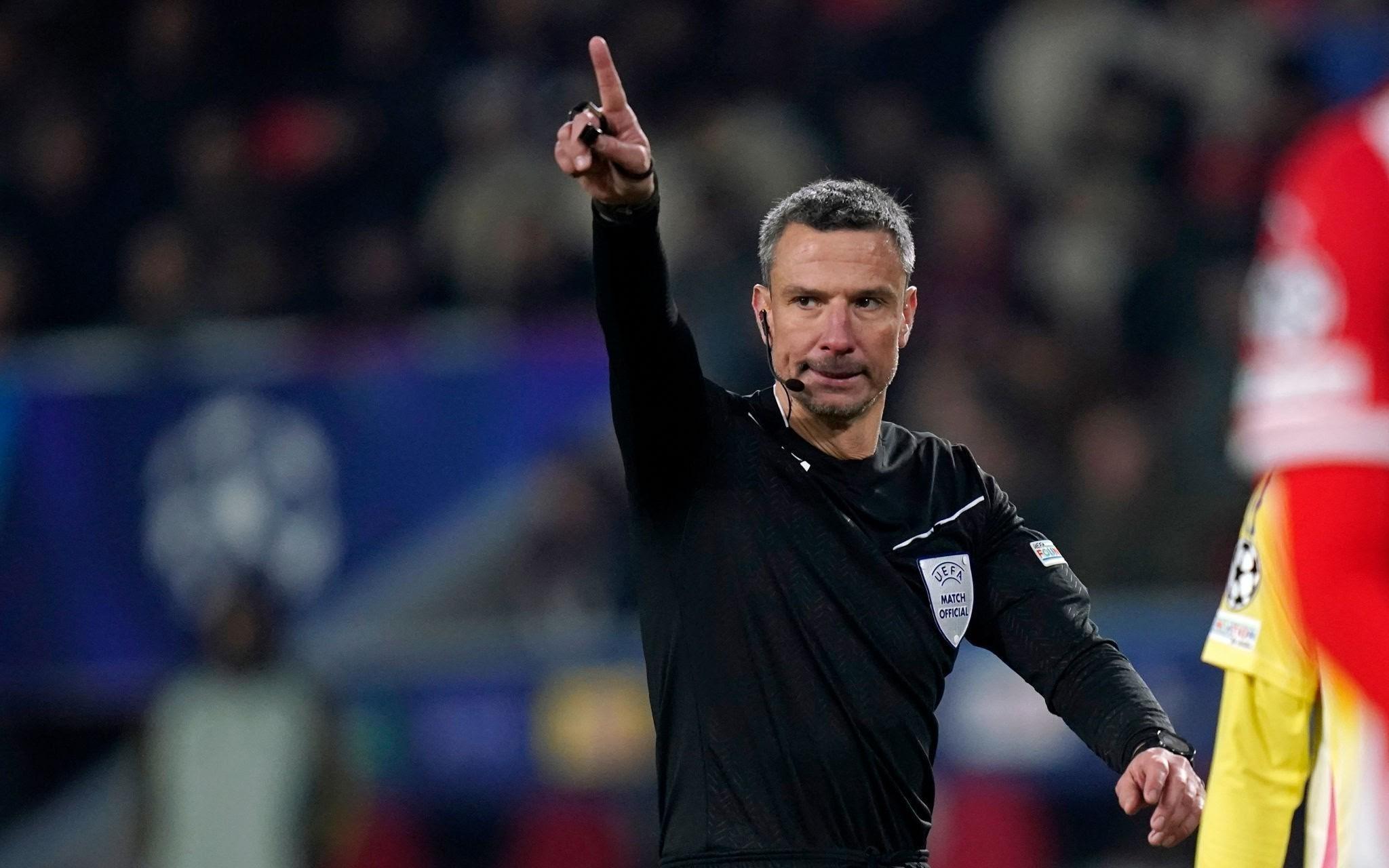 官方：斯洛文尼亚名哨温契奇将执法欧