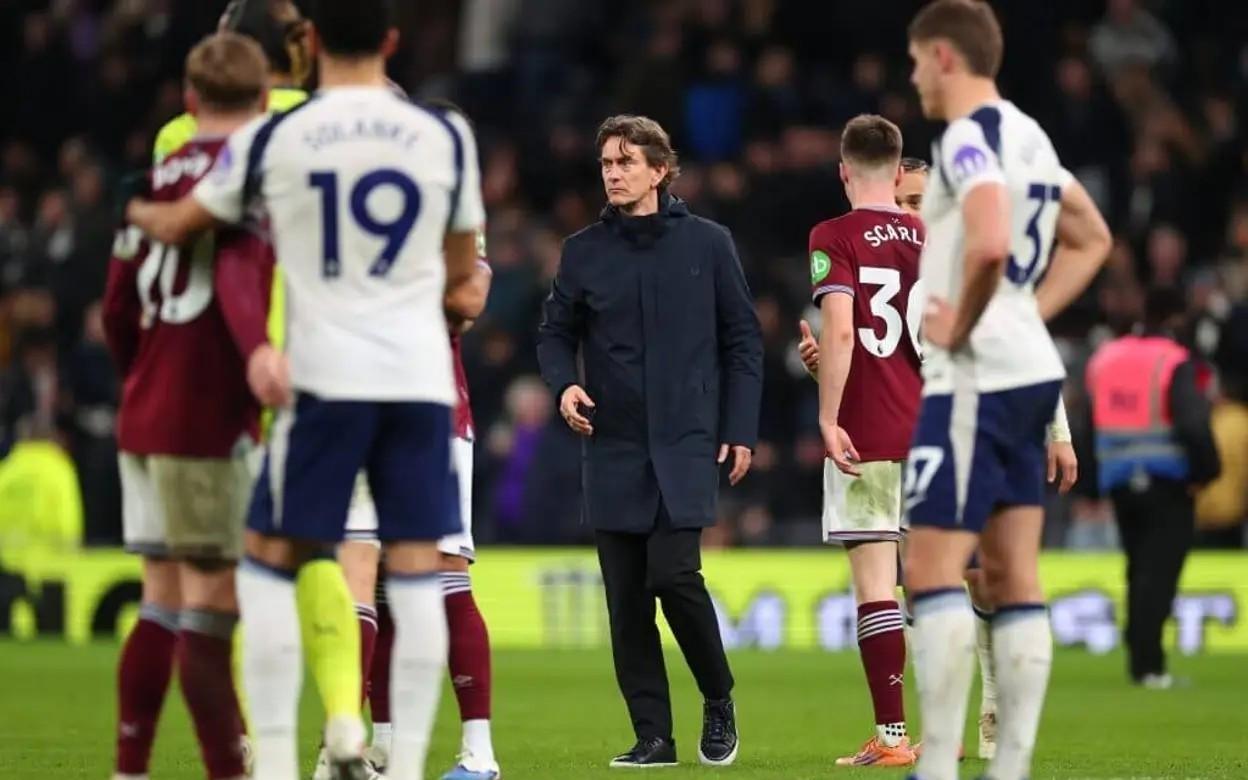 TA：热刺球迷的心已经完全破碎，不再对弗兰克与球队抱有期待