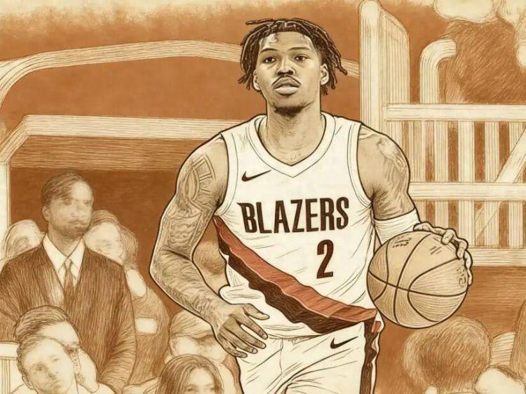 场均11+3！冲进新秀榜前十，你才是开拓者首轮秀吧