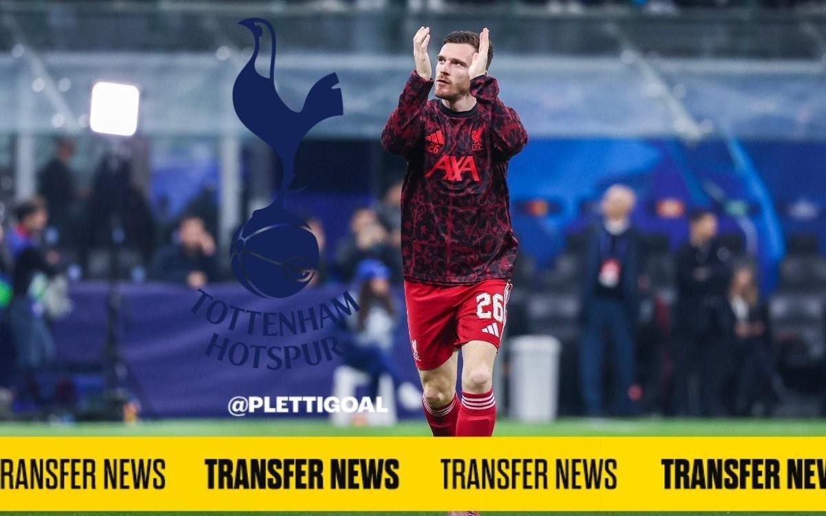 德天空：热刺希望罗伯逊立即加盟，双方