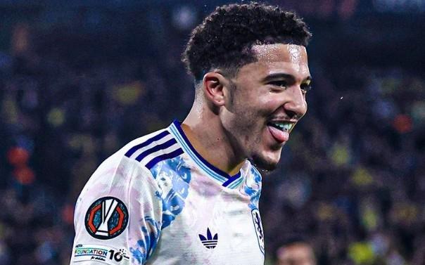 进球荒终结！桑乔时隔239天再度破门，上次建功还在切尔西