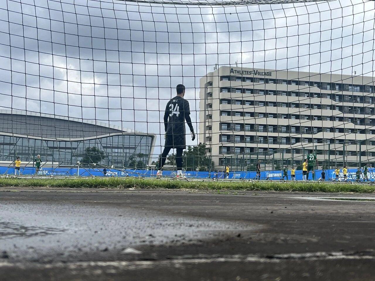 中超热身赛：北京国安21中甲球队，法比