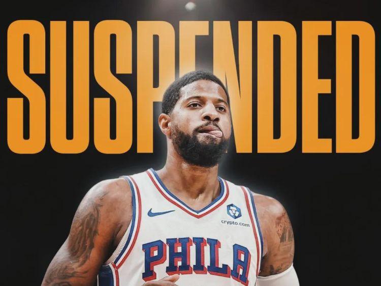 乔治被禁赛25场！损失上千万美元！本赛