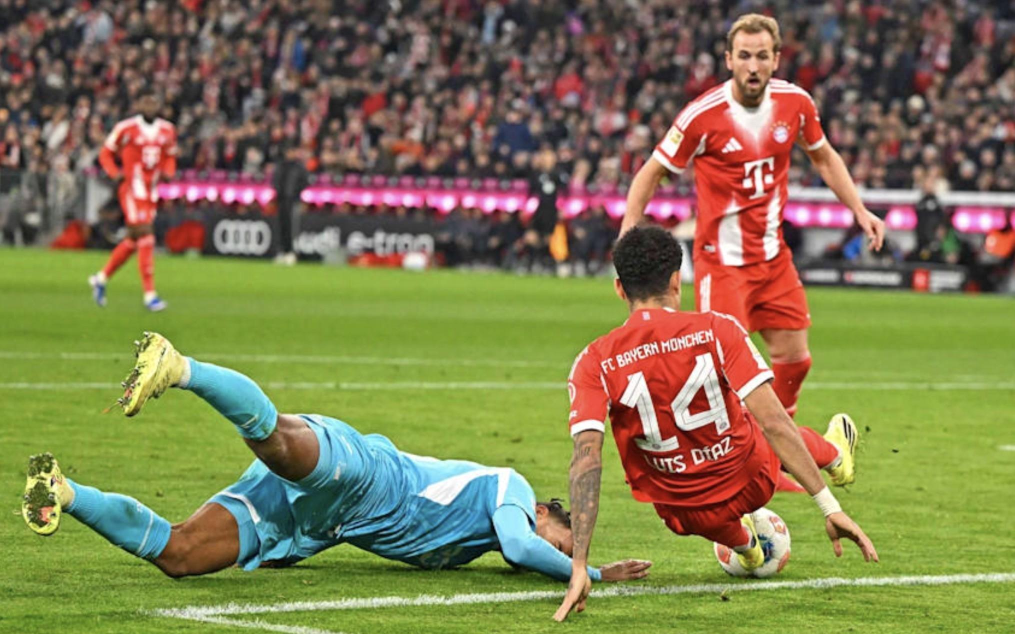 霍芬海姆主帅：拜仁的首个点球是个不需要争论的错误判罚