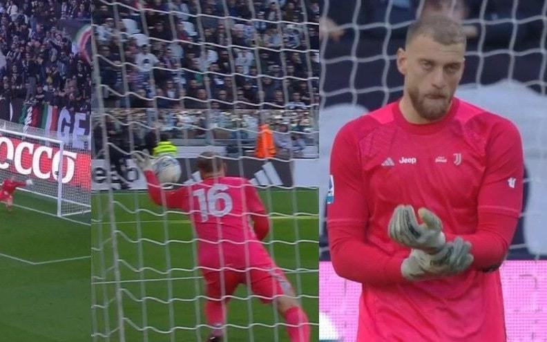 尤文本赛季意甲13次开场首次被对手射正就丢球，同期联赛最多