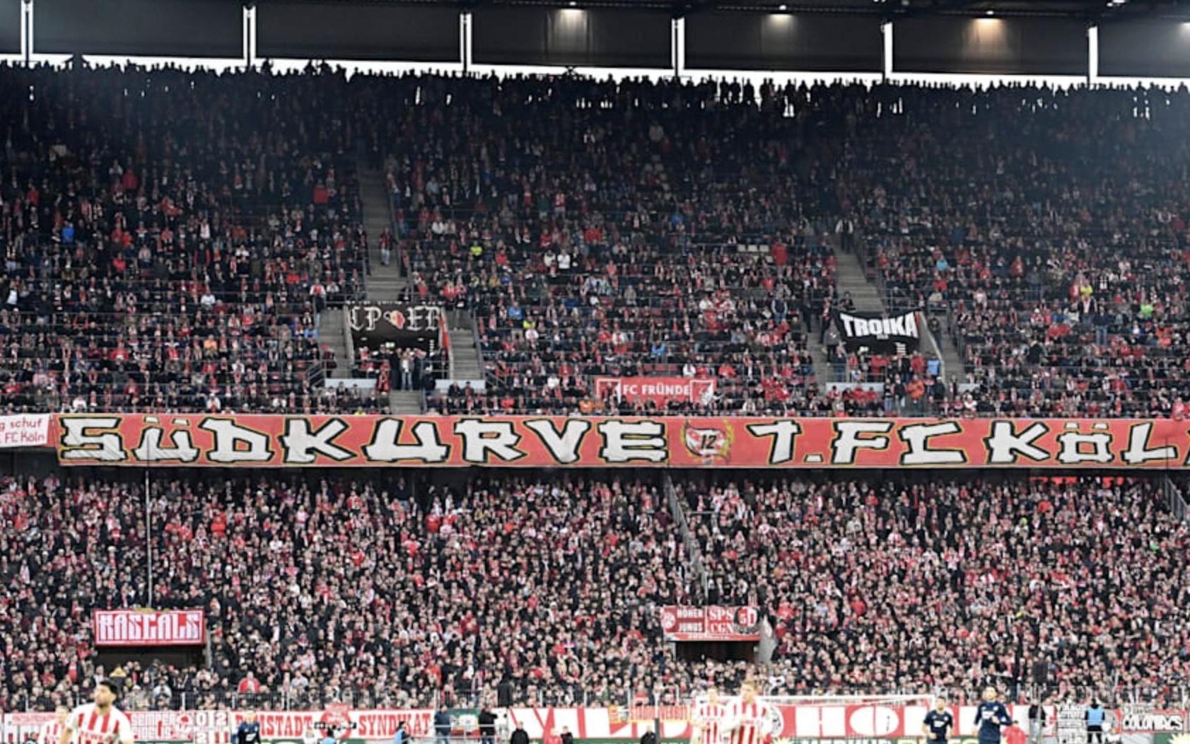 R.I.P.，科隆对阵霍芬海姆赛前在看台上摔倒的球迷已离世