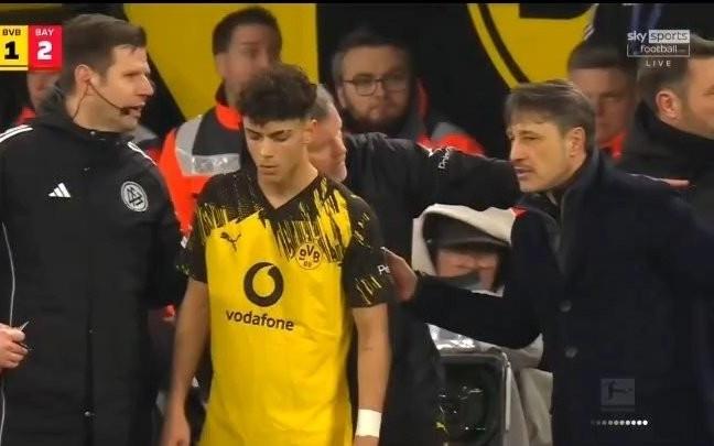 德国国家德比替补出场，多特17岁新星伊纳西奥完成一线队首秀