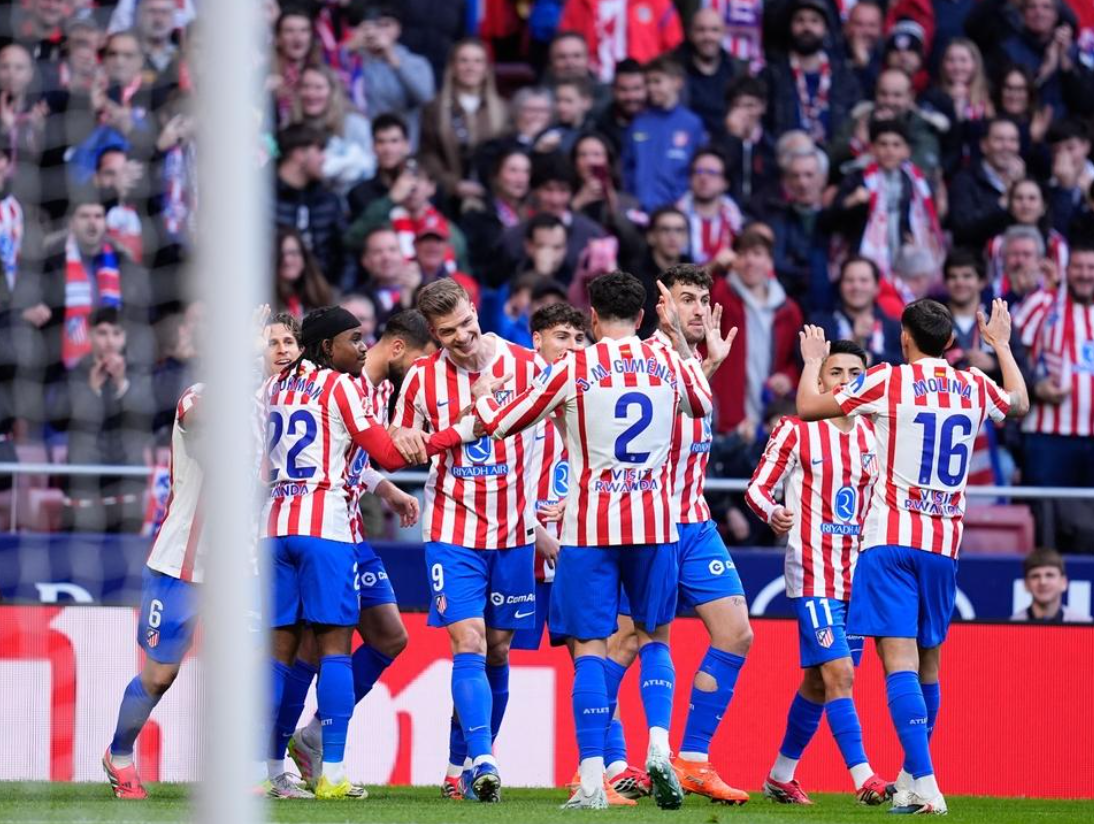 西甲最新积分战报：巴萨3连胜，马竞32绝杀，奥萨苏纳奇迹绝平